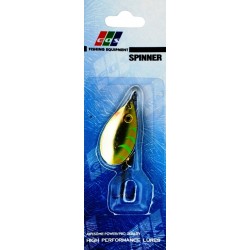 Блешня для риби, обертова, EOS S0001B, вага 9г, колір GS131027